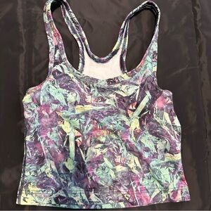 Like new lululemon crop racerback tank